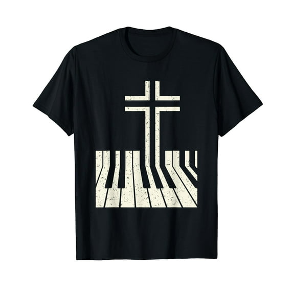 Christian Piano Player Piano Teacher Keyboard T-Shirt