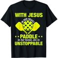 thumbnail image 1 of Christian Pickleball Girl Women Religious Jesus Pickleball T-Shirt, 1 of 5
