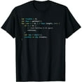 thumbnail image 1 of Christian Programmer Language - Matthew 6:34 Verse in Code T-Shirt Black 3X-Large, 1 of 4