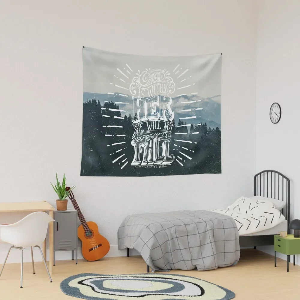 Christian Quote Tapestry Room ration Aesthetic Wall ration Items Room r ...