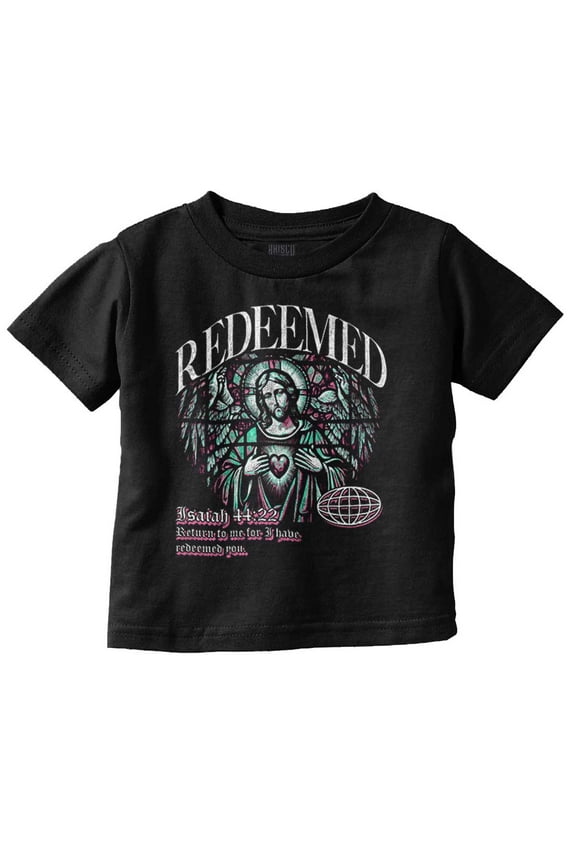 Christian Redeemed Guardian Angel Toddler Boy Girl T Shirt Infant Toddler Brisco Brands 12M