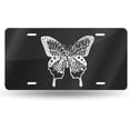 thumbnail image 1 of Christian Religious Blessed Pink Glitter Bling Blessed Front License Plate Aluminum Decorative License Plates Funny Metal Car Plate 6"X12" Novelty Vanity Tag Cover with 4 Holes Car Decor Accessory, 1 of 5