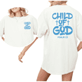 thumbnail image 1 of Christian Religious Child of God Print Tshirt Graphic Tees White Shirts S-5XL Womens Sunday Church Faith Gift Tops, 1 of 5