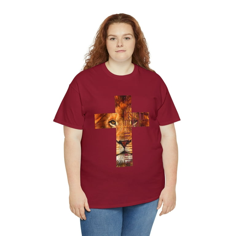 Christian Religious Tshirt Jesus The Lion Of Judah Cross Christian Religious Tshirt Jesus The Lion Of Judah Cross