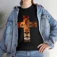 thumbnail image 1 of Christian Religious Jesus The Lion Of Judah Cross T-Shirt, 1 of 12