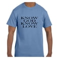 thumbnail image 1 of Christian Religous Easter Tshirt Know God Know Love, 1 of 1