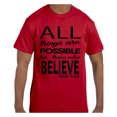 thumbnail image 1 of Christian Religous Tshirt All Things Are Possible Mark 9:23, 1 of 1
