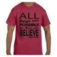 thumbnail image 1 of Christian Religous Tshirt All Things Are Possible Mark 9:23, 1 of 1