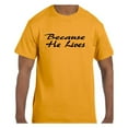thumbnail image 1 of Christian Religous Tshirt Easter Because He Lives Jesus, 1 of 1