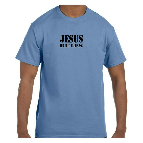 Christian Religous Tshirt Jesus Rules