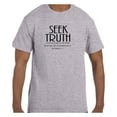 thumbnail image 1 of Christian Religous Tshirt Seek Truth Proverbs 8:17, 1 of 1