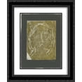 thumbnail image 1 of Christian Rohlfs 2x Matted 20x24 Black Ornate Framed Art Print 'Profile of a Young Girl', 1 of 2