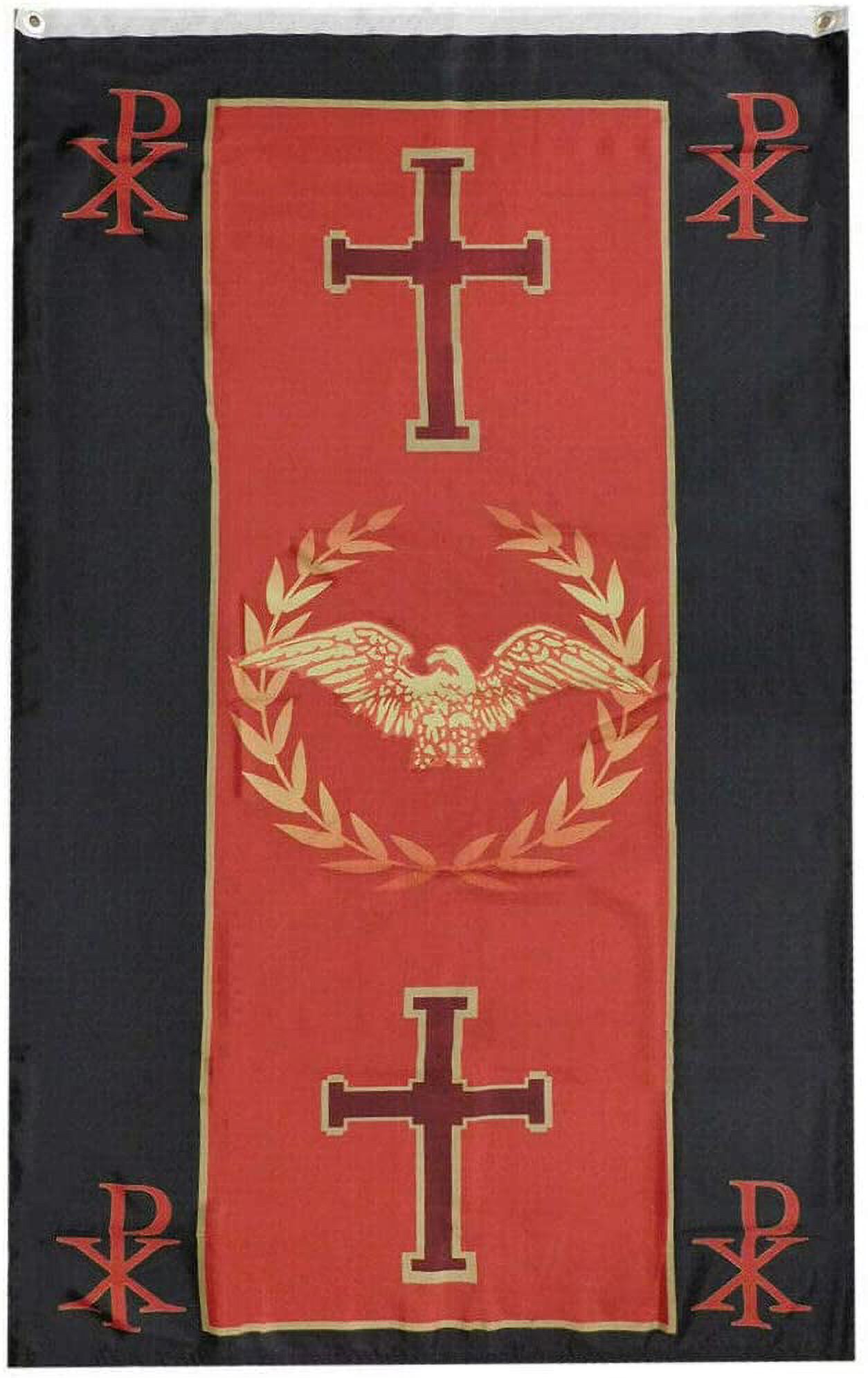 Christian Roman Empire SPQR 100D Woven Poly Nylon 3x5 3 x5 Flag Banner Christian Roman Empire SPQR 100D Woven Poly Nylon 3x5 3 x5 Flag Banner