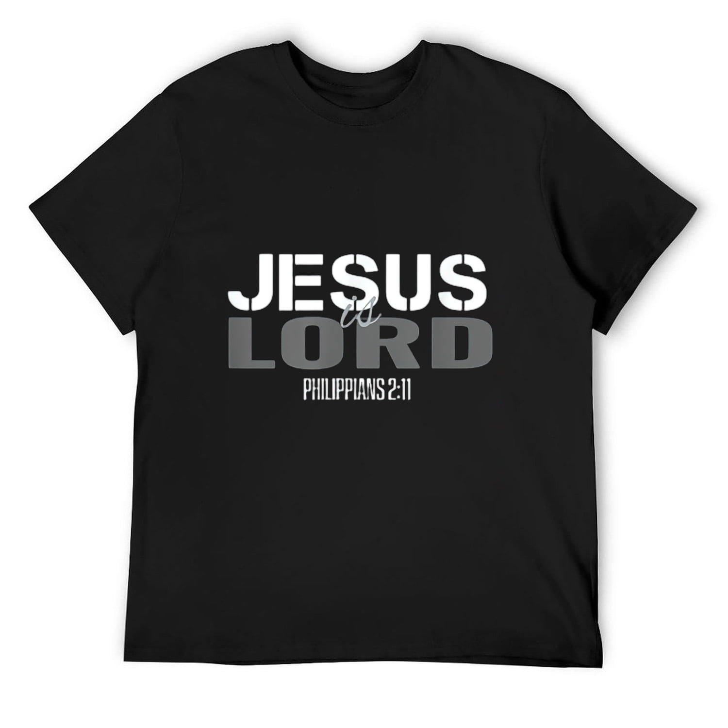 Christian Scripture Bible Verse Tees Men Women Jesus Is Lord T Shirt