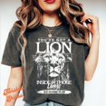 thumbnail image 1 of Christian Shirt - You've Got A Lion Inside Of Those Lungs White Shirt - Women Christian Religious Tee & T-Shirt #FS-290, 1 of 5
