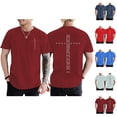 thumbnail image 1 of Christian Shirts for Men Summer Short Sleeve Lightweight Casual Crewneck Bible Verse Graphic Tee Shirt, 1 of 9