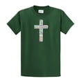 thumbnail image 1 of Christian Short Sleeve T-shirt Inspirational Cross-Forest-XL, 1 of 4