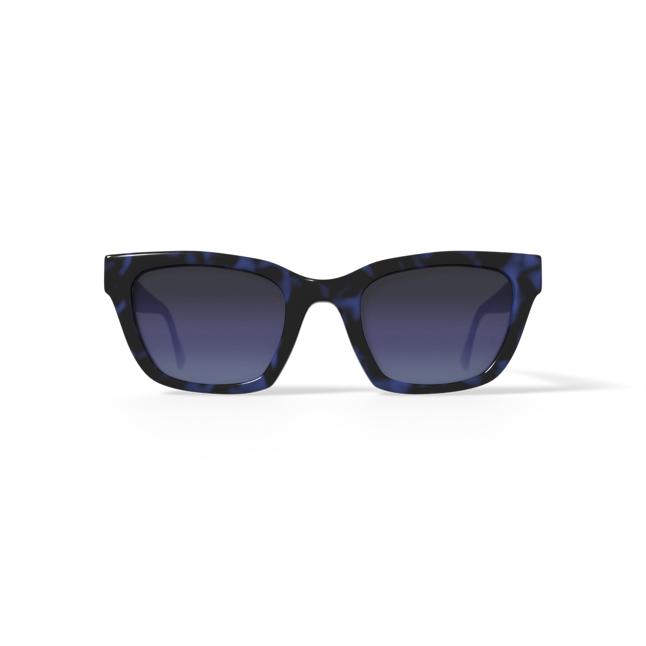 Christian Siriano Rx'able Womens Sunglasses, Bea Blue Tortoise, 50.0-22.0-143