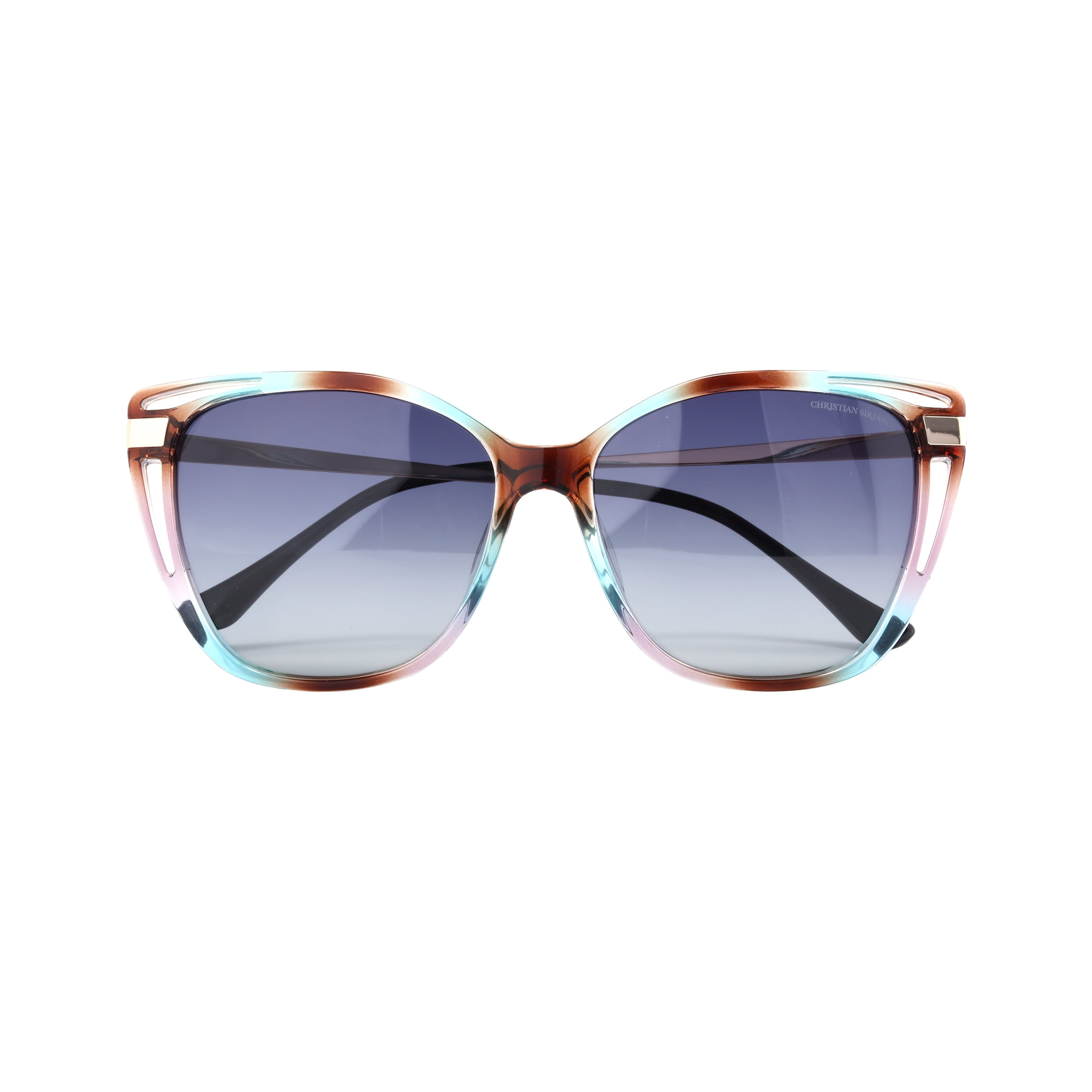 Christian Siriano Rx'able Womens Sunglasses, Liu, Multi Tortoise, 54.0-15.0-144
