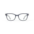 thumbnail interactive-video image 1 of Christian Siriano Women's Gemma Square Prescription Eyeglasses with Case, Gray, 1 of 7