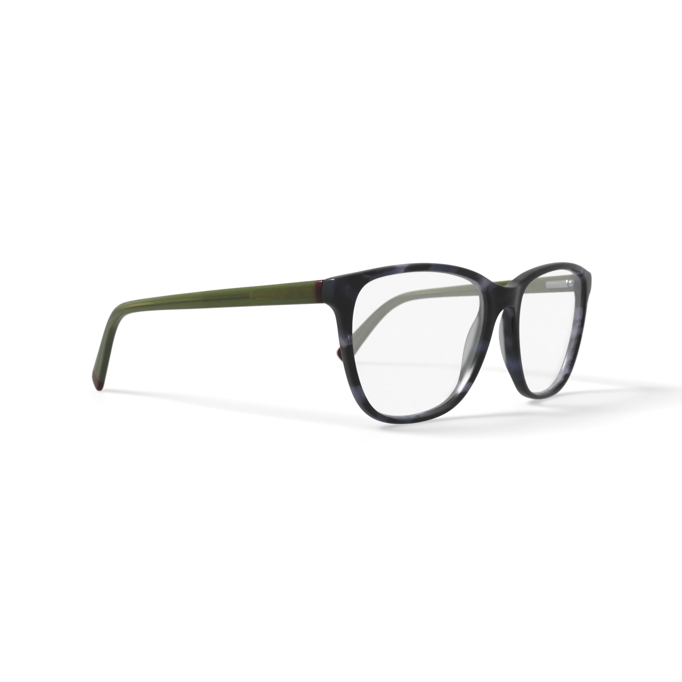 Christian Siriano Women s Rx able Eyeglasses Amber Grey Tortoise 55 16 140 with Case