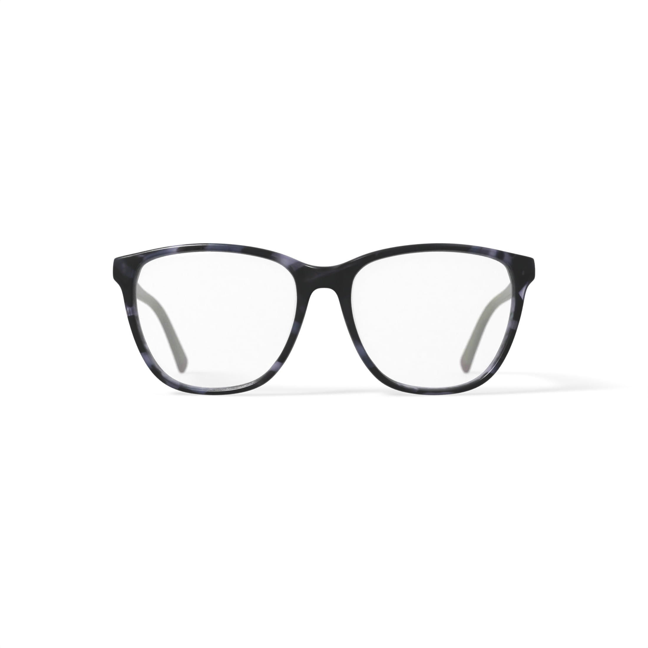 Christian Siriano Women's Amber Square Prescription Eyeglasses with Case, Grey Tortoise