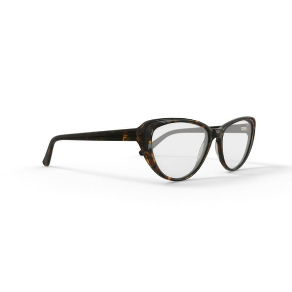Christian Siriano Women's Rx'able Eyeglasses, Rose, Tortoise, 56-16-140, with Case