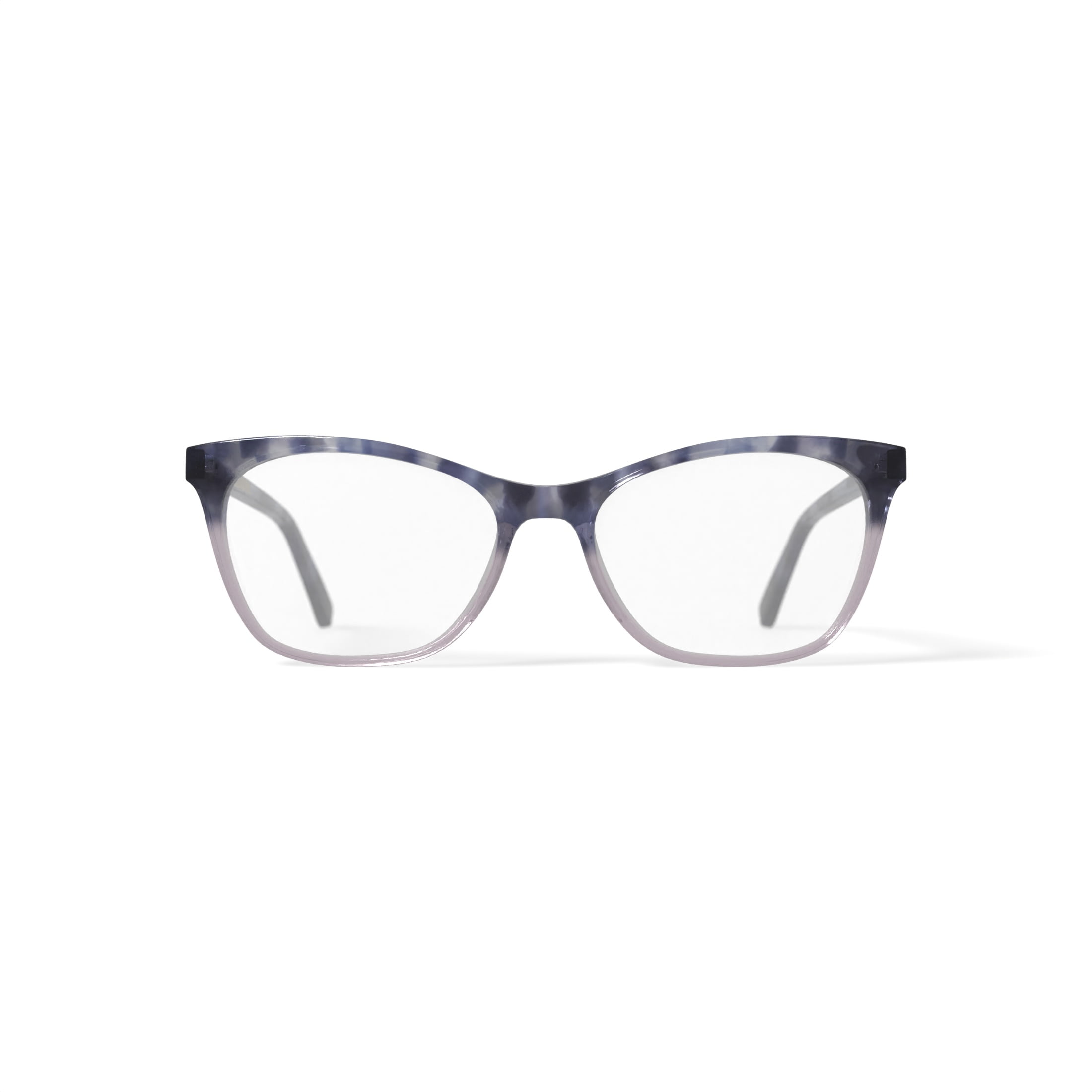 Christian Siriano Women's Taylor Square Prescription Eyeglasses with Case, Pink Tortoise Gradient