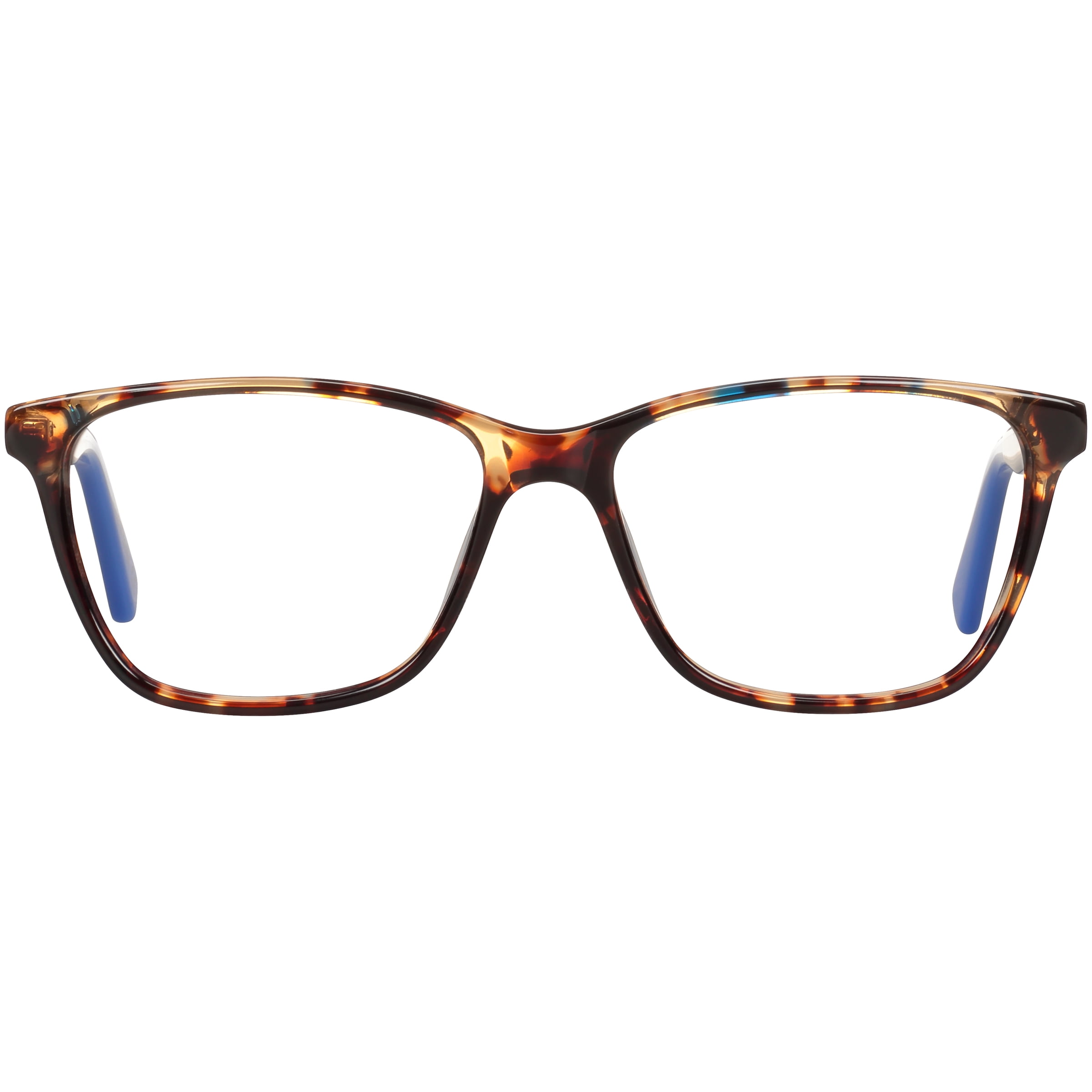 Christian Siriano Womens Prescription Eyeglasses, Marina, Turquoise  Tortoise, 52.0 - 15.0 - 140, with Case 