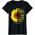 thumbnail image 1 of Christian Spanish Gift Women Religious Bible Verse Sunflower T-Shirt, 1 of 3