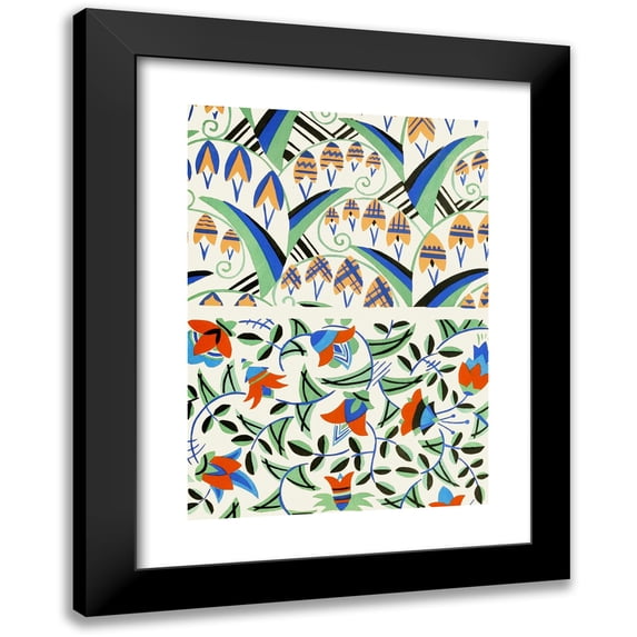 Christian Stoll 14x18 Black Modern Framed Museum Art Print Titled - Articles of Jewelry for the Flat Pl 21 (1920)