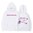 thumbnail image 1 of Christian Sweatshirt Baby Trust in The Lord Letter Print Hoodie Jesus Loves You Sweatshirt Casual Jacket Tops Children's Winter Coat Festival Gifts for Boys Girls, 1 of 4
