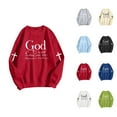 thumbnail image 1 of Christian Sweatshirts for Women 2025 God Is Still Writing Your Story Sweatshirt Long Sleeve Crewneck Pullover Tops, 1 of 6