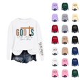 thumbnail image 1 of Christian Sweatshirts for Women 2025 Long Sleeve Crewneck Bible Verse Sweatshirt Pullover Tops Fall Winter Outfits, 1 of 4