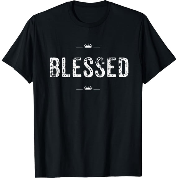 Christian T Shirt Blessed Faith and Inspirational