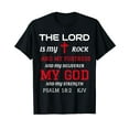 thumbnail image 1 of Christian T-Shirts Bible Scripture Verse Psalm 18:2, 1 of 5