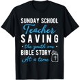 thumbnail image 1 of Christian Teacher Appreciation Sunday School Teacher T-Shirt, 1 of 4