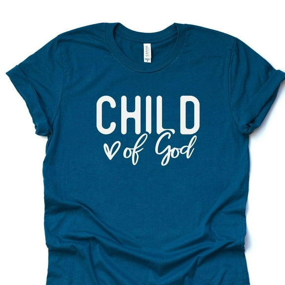 Christian Tee, Child Of God, Simple Christian Tee, I Am A Child Of God, God'S Child Shirt Unisex S-5XL Hot Trending Shirt, Vintage Birthday Gift