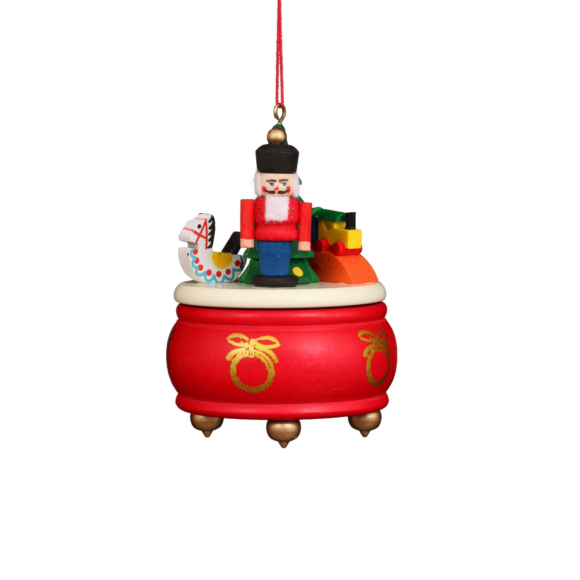 Alexander Taron Music Box with Nutcracker Ornament