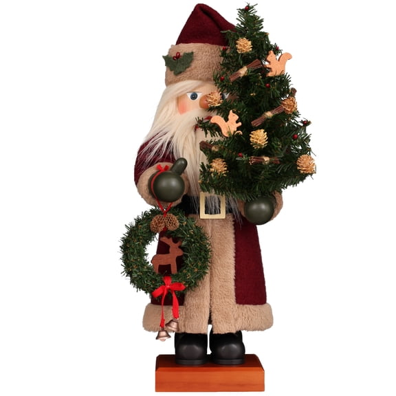 Alexander Taron 18.75 Woodland Santa Christmas Tabletop Figurine