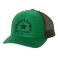 thumbnail image 1 of Christian Unashamed Live Boldly Romans 1:16 Mens Embroidered Mesh Back Trucker Hat, Kelly Green/Black, 1 of 4