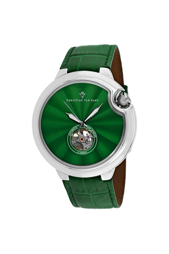 Men's Cyclone Automatic Black Dial Watch - CV0149