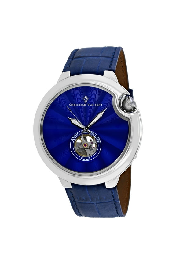 Men's Cyclone Automatic Blue Dial Watch - CV0140