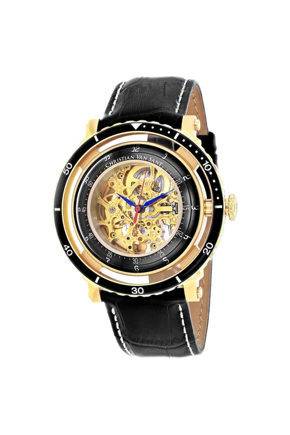 Men's Dome Gold Dial Watch - CV0750