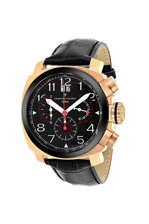 Men's Grand Python Black Dial Watch - CV3AU11