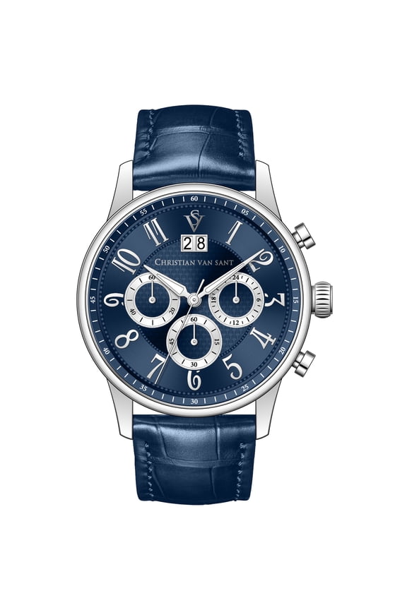 Men's Heritage Blue Dial Watch - CV3941