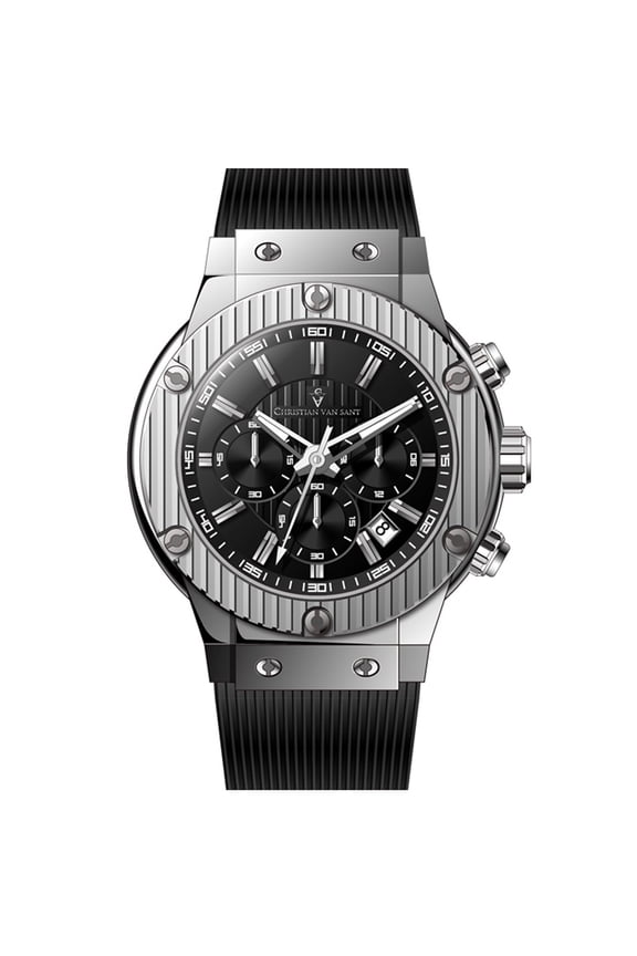 Men's Monarchy Black Dial Watch - CV8140