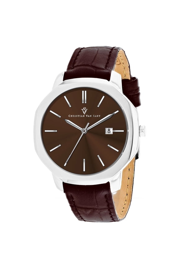Men's Octavius Slim Brown Dial Watch - CV0536