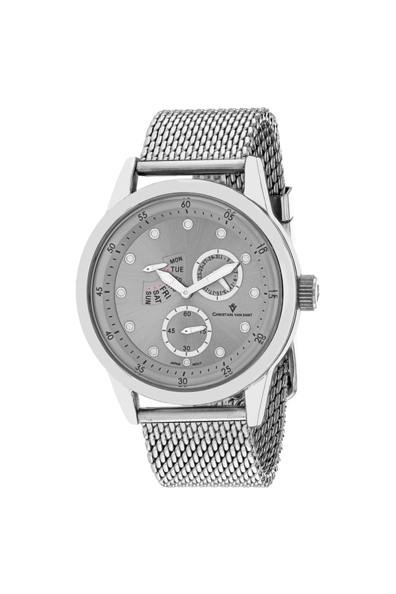 Men's Rio Silver Dial Watch - CV8710
