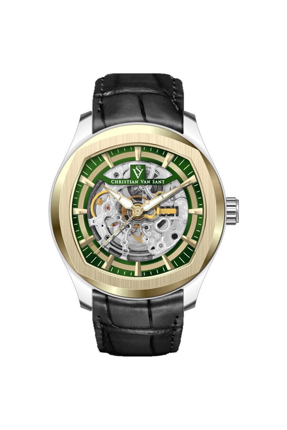 Men's Romeo Green Dial Watch - CV9503
